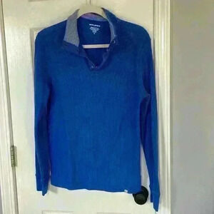 Banana republic snap button thermal long sleeve pullover size small